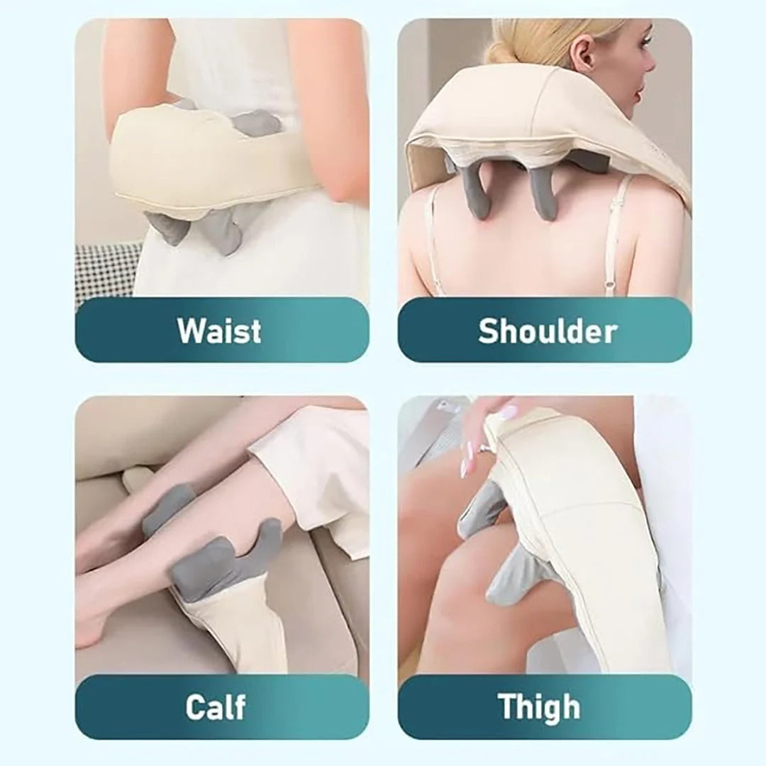 5D Kneading Shawl – Back, Neck & Shoulder Massager